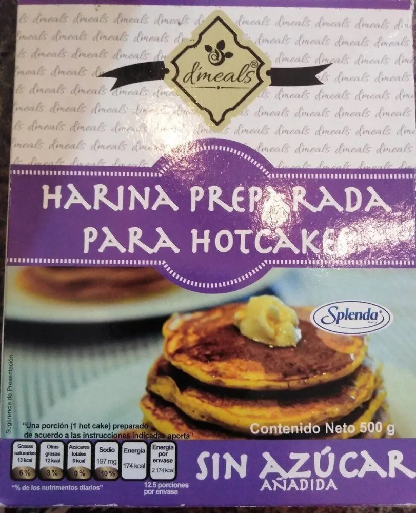 Harina preparada para hotcakes