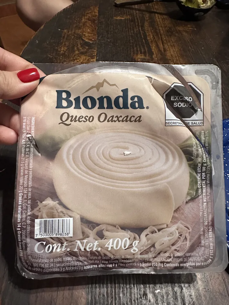 Queso oaxaca