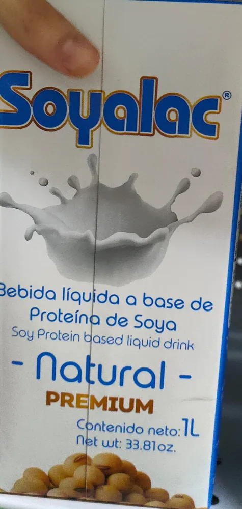 Bebida líquida a base de proteína de soja