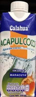 Acapulcoco con jugo de Maracuyà