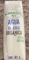 Auga de coco organica