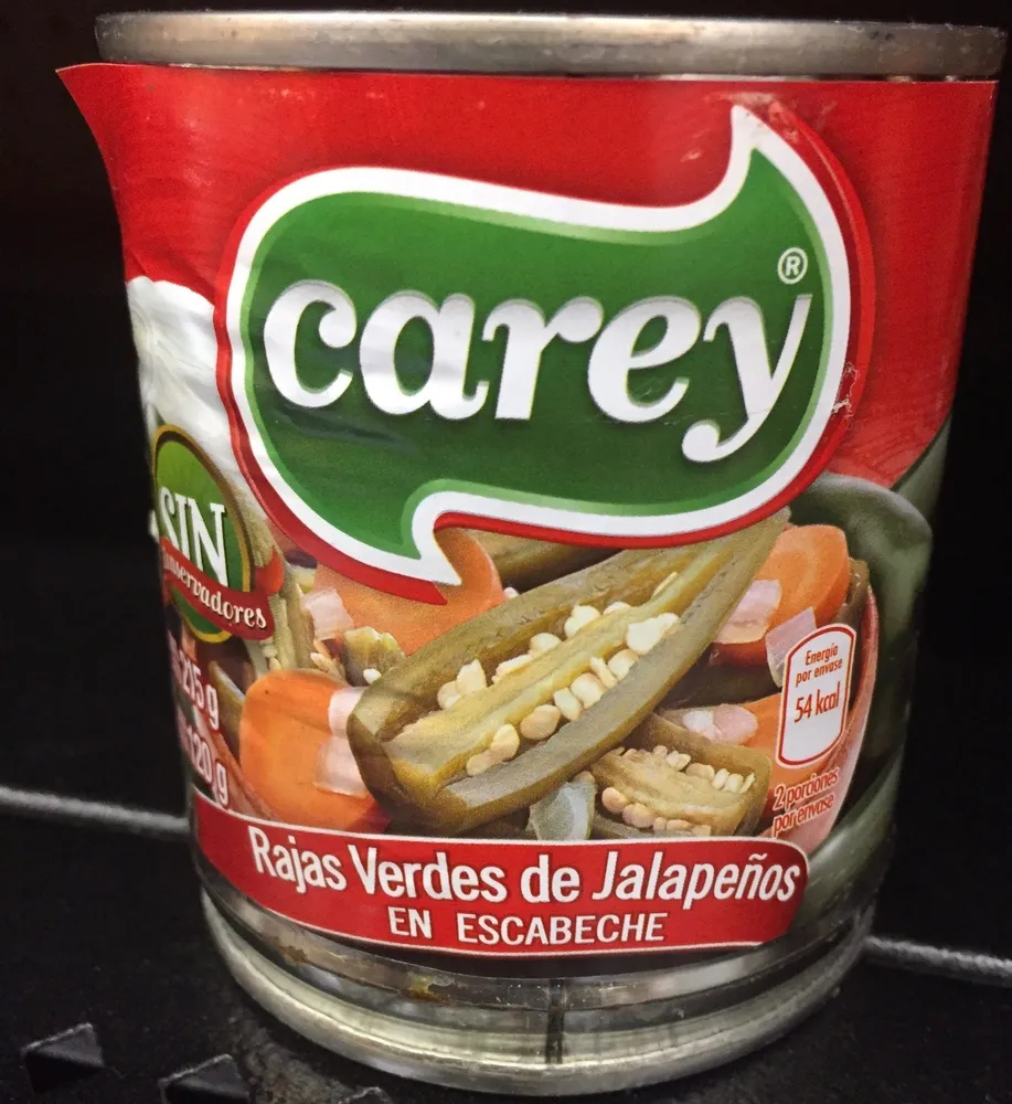 Rajas verdes Carey