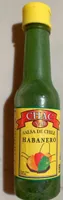 Salsa de chile habanero