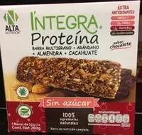 Integra proteína arándano, almendra, cacahuate.