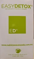 EASYDETOX INFUSIONES FORMULA HERBAL