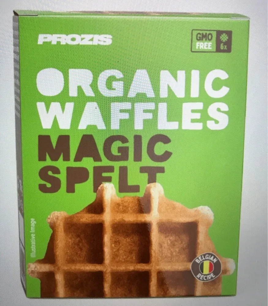 Gofres organicos de espelta