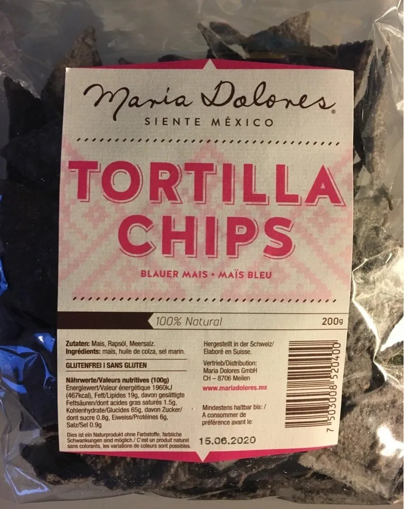 Tortilla Chips Mais Bleu