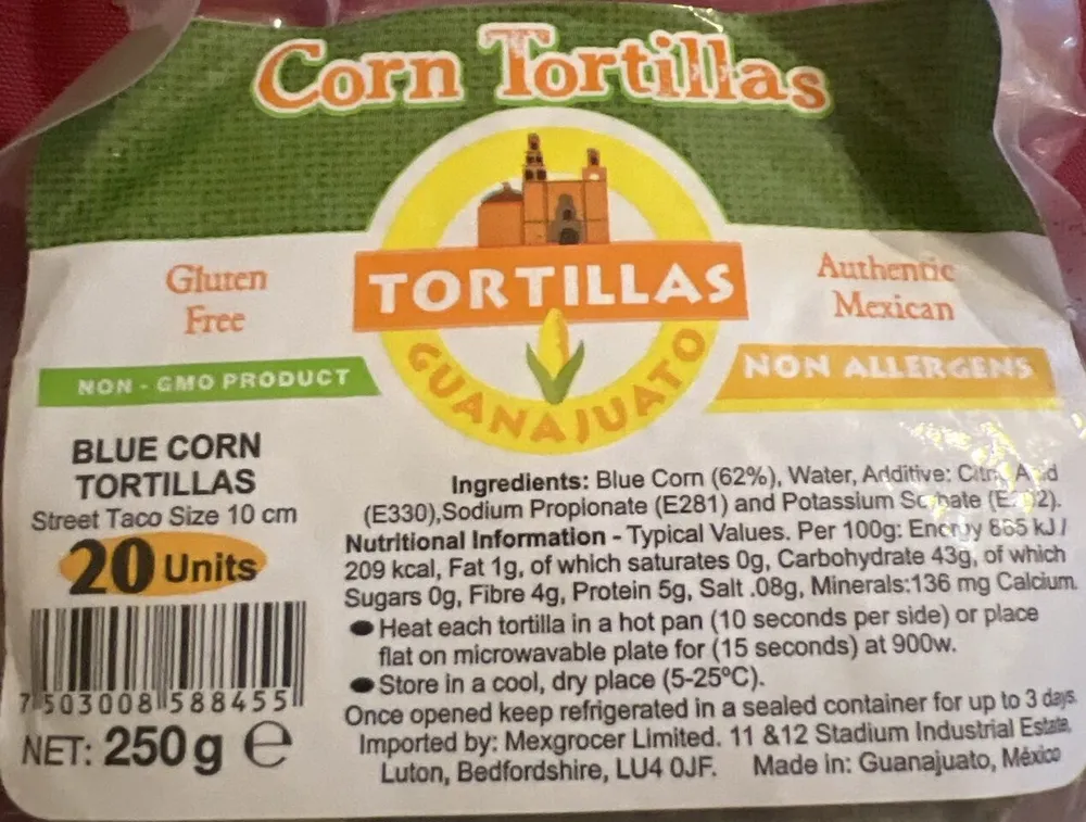 Corn Tortillas