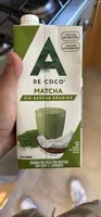 Néctar con 25% de coco con matcha