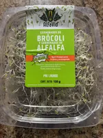 Germinado de brócoli y Germinado de alfalfa