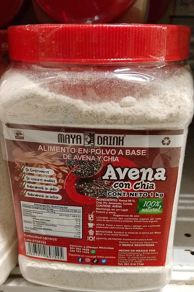 Avana con chia