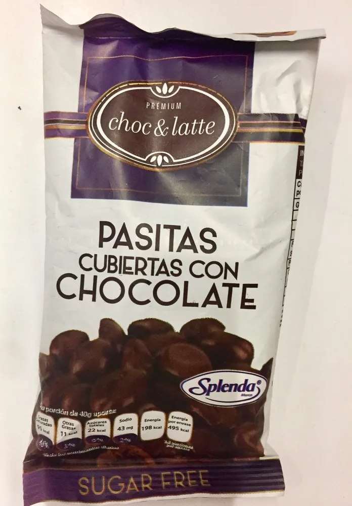 Pasitas cubiertas con chocolate Choc & Latte