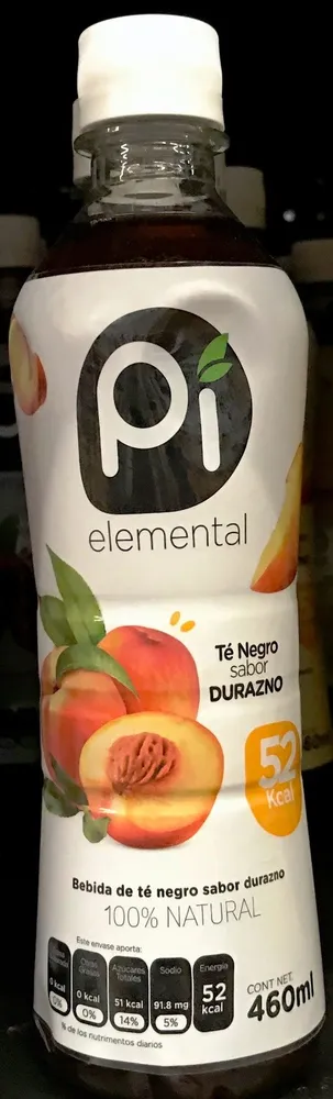 Pi elemental Durazno