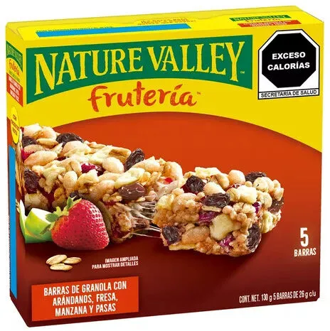 Barras de granola Nature Valley frutería