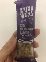 Barra de avena con chocolate