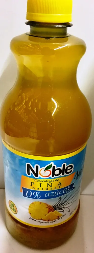 Noble concentrado de Piña