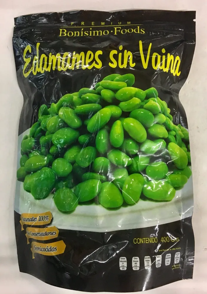 Edamames sin vaina