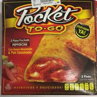 Pizza Pockets Pepperoni, Pocket to go