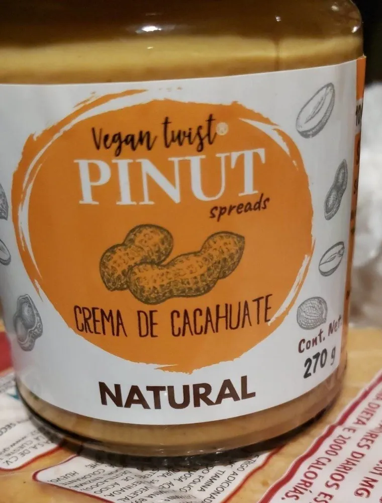 Vegan twist pinut spreads