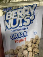 Berry Nuts Granola Bites Greek Yogurt