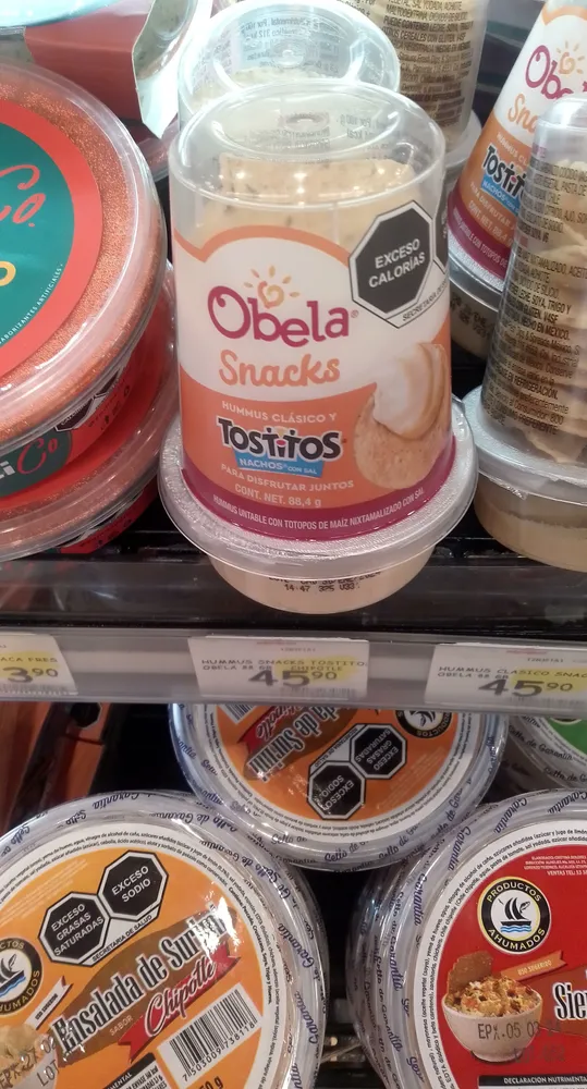 Hummus Clásico y Tostitos