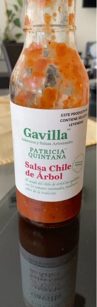 Salsa Chile de Arbol