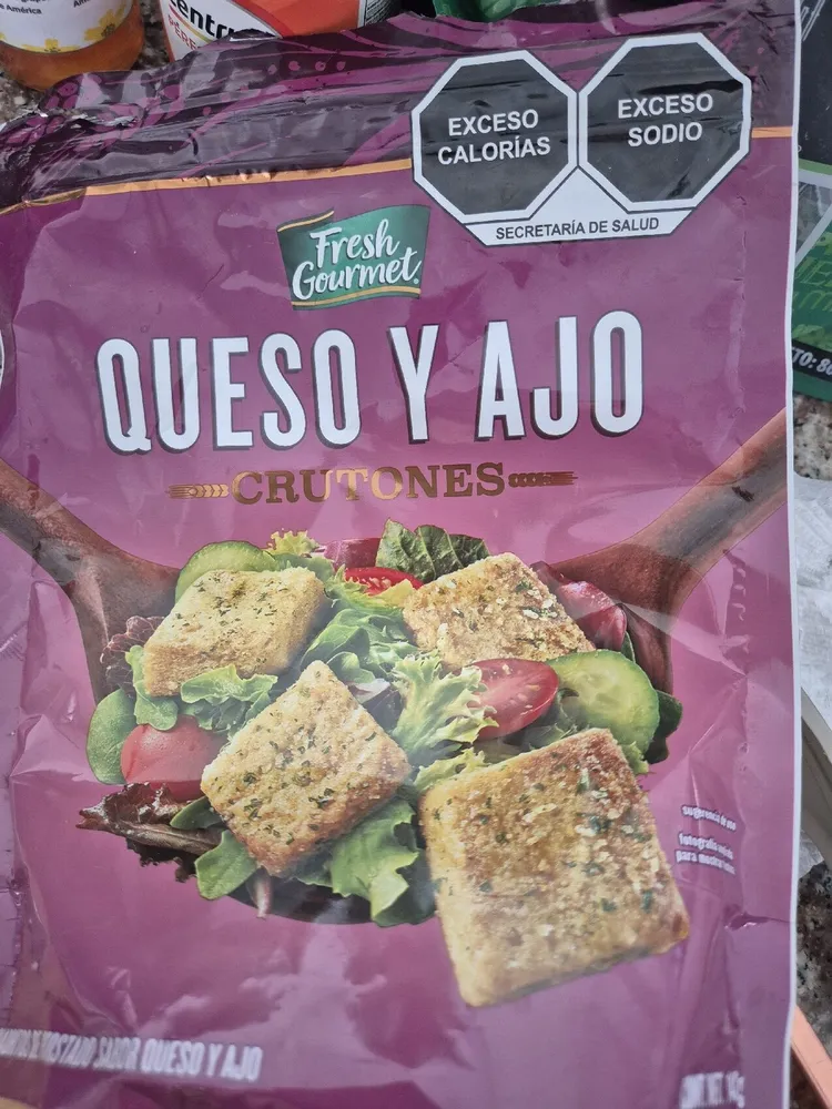 Crutones Queso Y Ajo