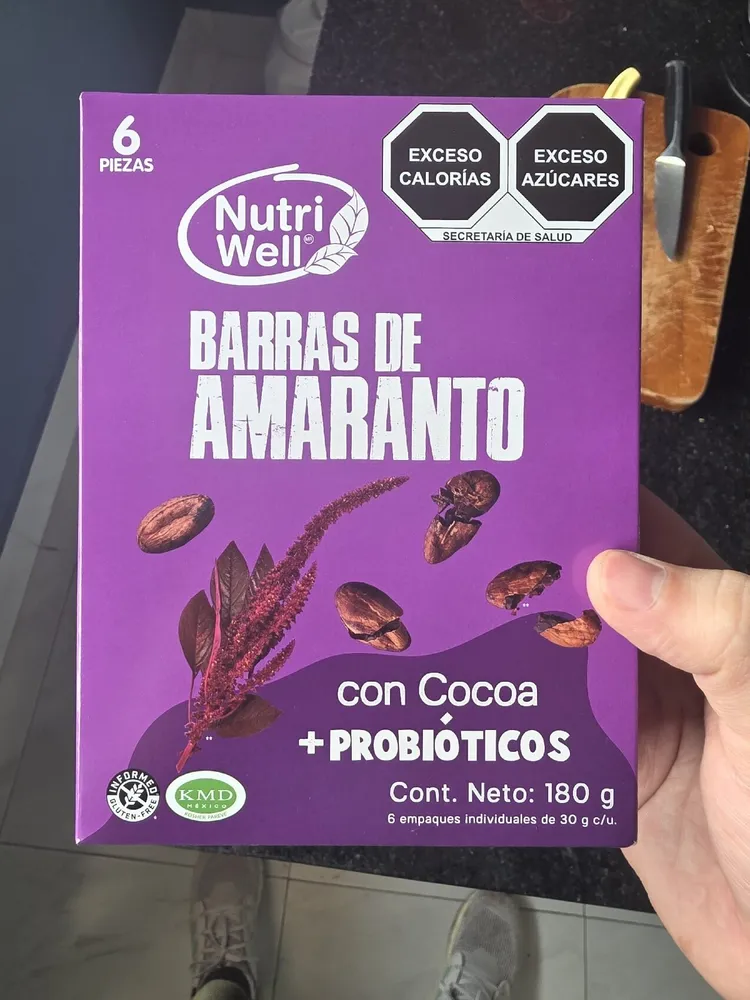 Barras De Amarantoy Coca