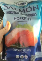 Salmón noruego en porciones