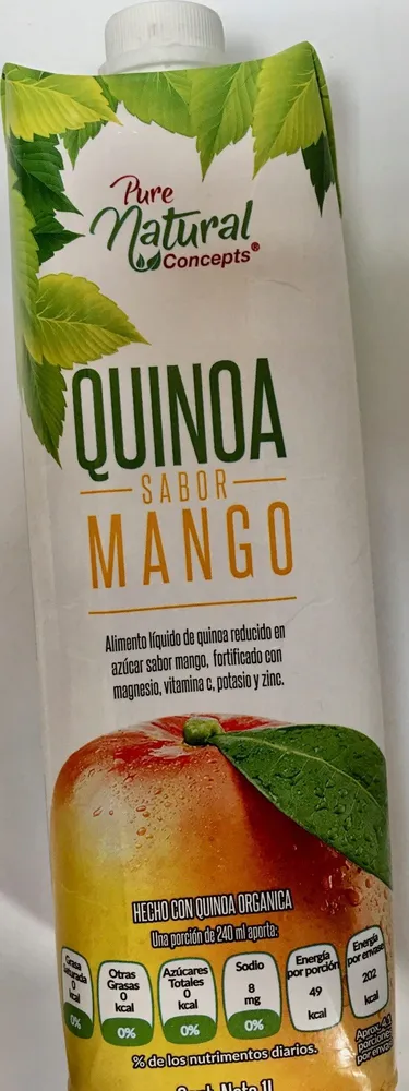 Pure Natural concepts Quinoa sabor Mango