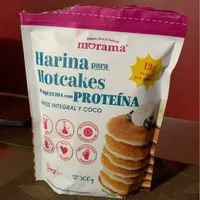 Harina para Hotcakes arroz integral y coco