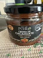 Crema de cacahuate con cocoa