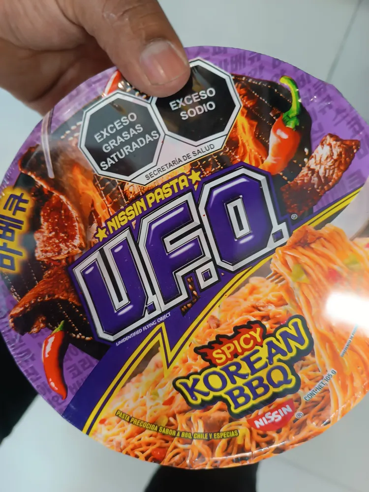 Pasta UFO korean bbq