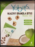 HEALTHY GRANOLA BiTES Manzana - coco