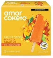 Paleta sabor mango chamoy