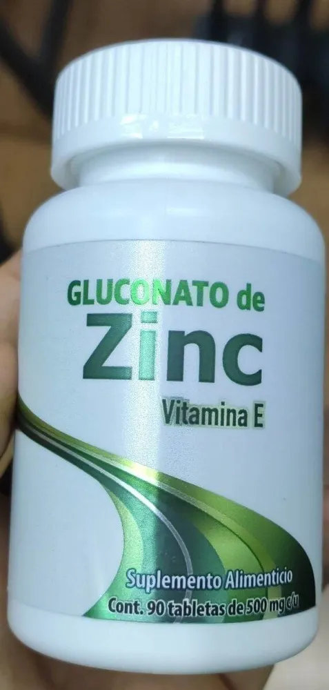 Gluconato de zinc vitamina E