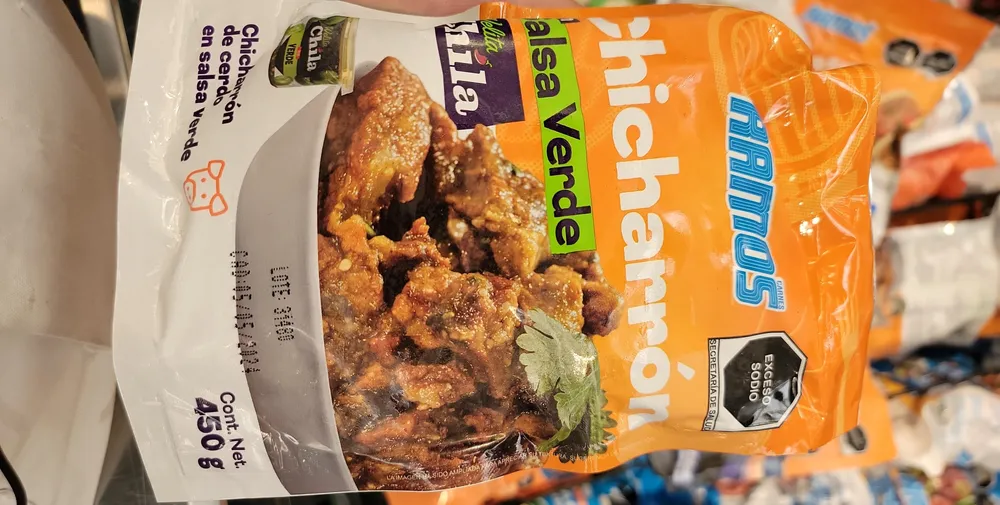 Chicharrón salsa verde Ramos