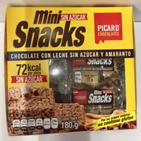 Mini snacks sin azúcar Picard