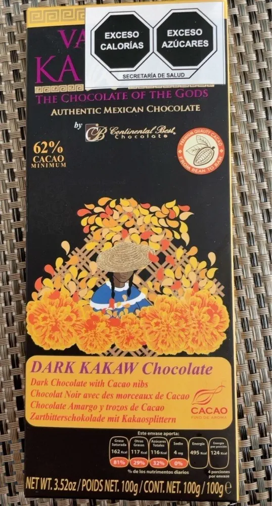 Dark Kakaw Chocolate