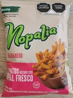Fritura de harina de nopal con habanero