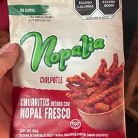 Churritos de nopal sabor chipotle
