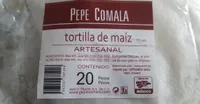 Tortilla de maíz artesanal