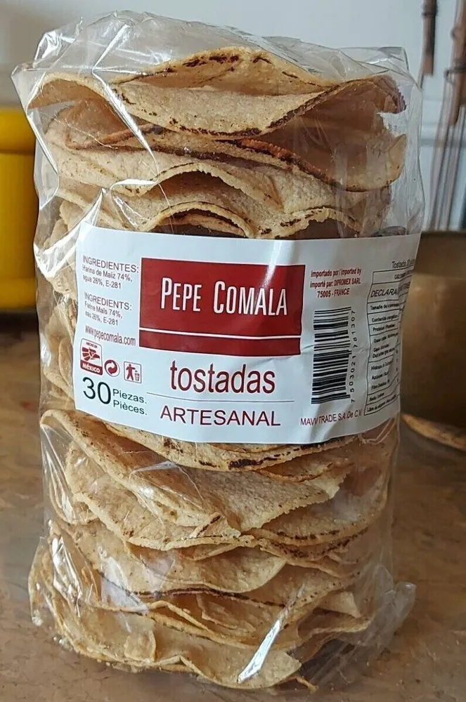 Tostadas artesanal