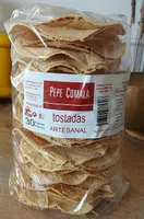 Tostadas artesanal