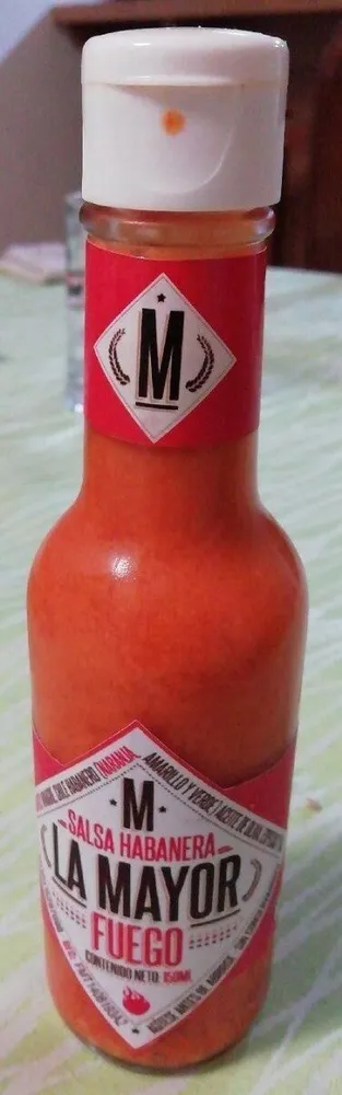 Salsa habanera fuego