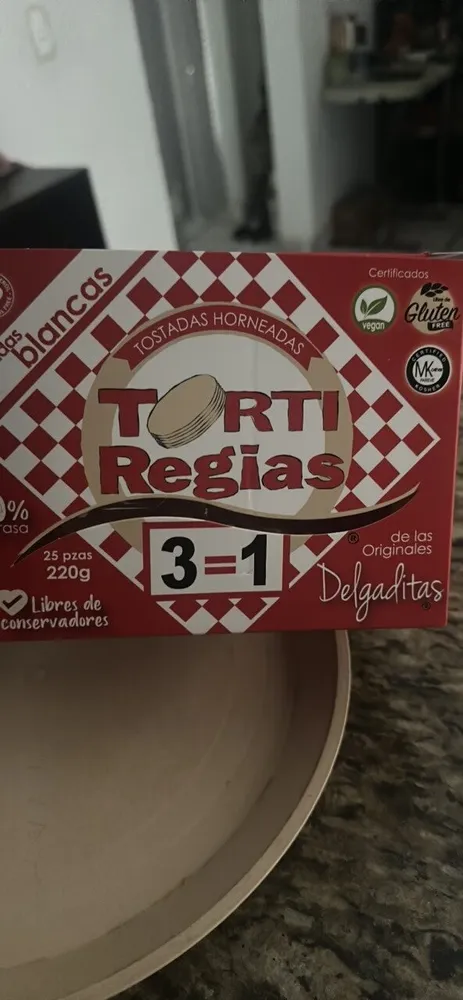 Tostadas horneadas Torti Regias