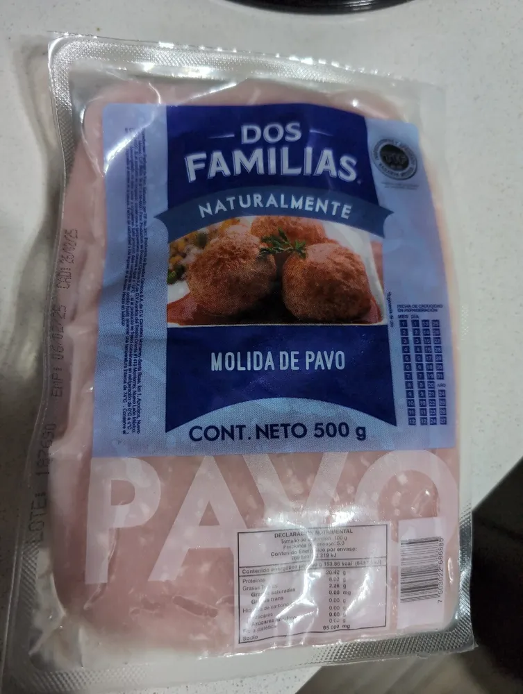 Molida de Pavo