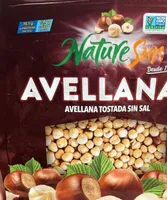 Avellanas tostadas sin sal