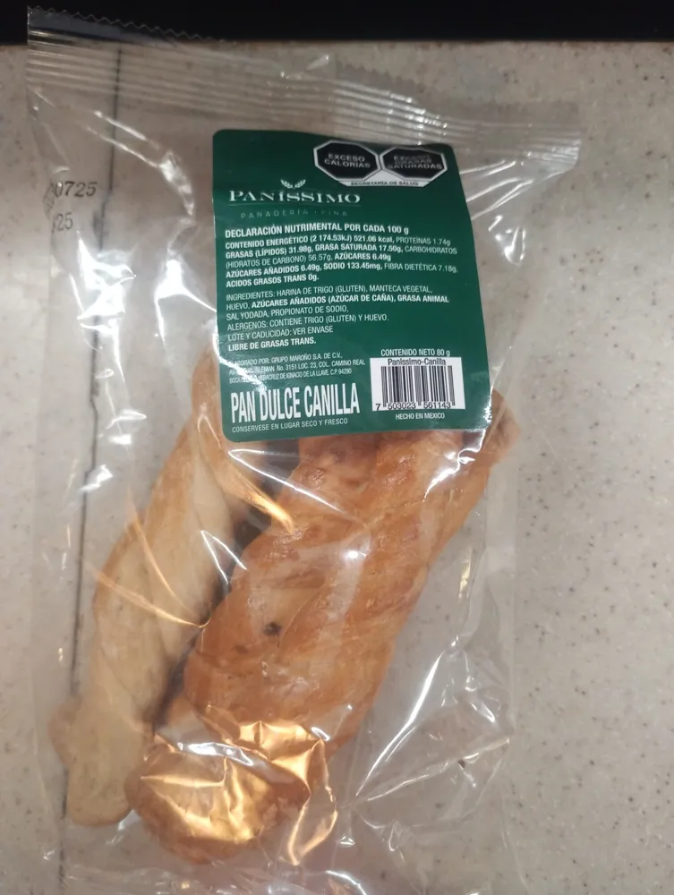 Pan Dulce Canilla