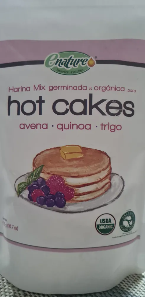 hot cakes de  avena quinoa trigo
